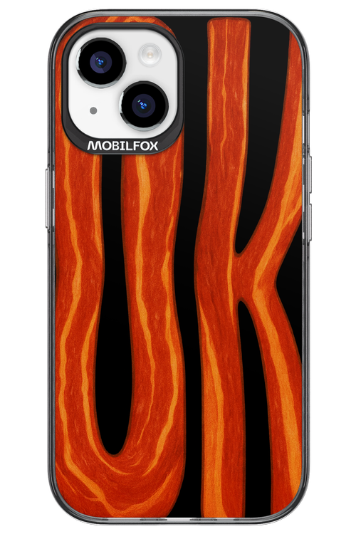 OK (Black-Red) - Apple iPhone 15