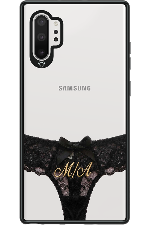 Black Panties Transparent 2.0 - Samsung Galaxy Note 10+