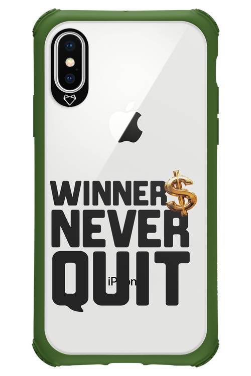 Winners Never Quit - Apple iPhone XS
