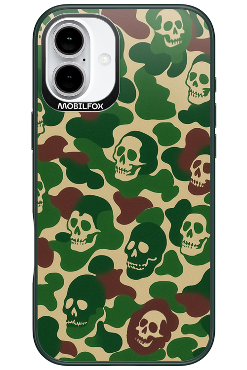 Camo Skull - Apple iPhone 16 Plus