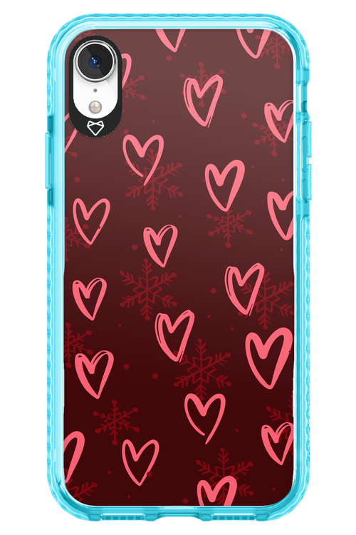 Christmas Hearts - Apple iPhone XR