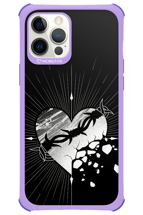 Fehér Szív - Apple iPhone 12 Pro Max