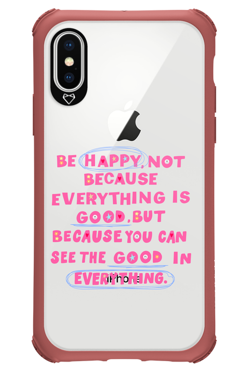 Be Happy - Apple iPhone X