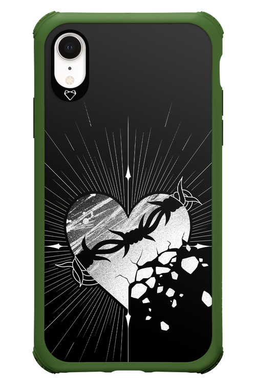 Fehér Szív - Apple iPhone XR