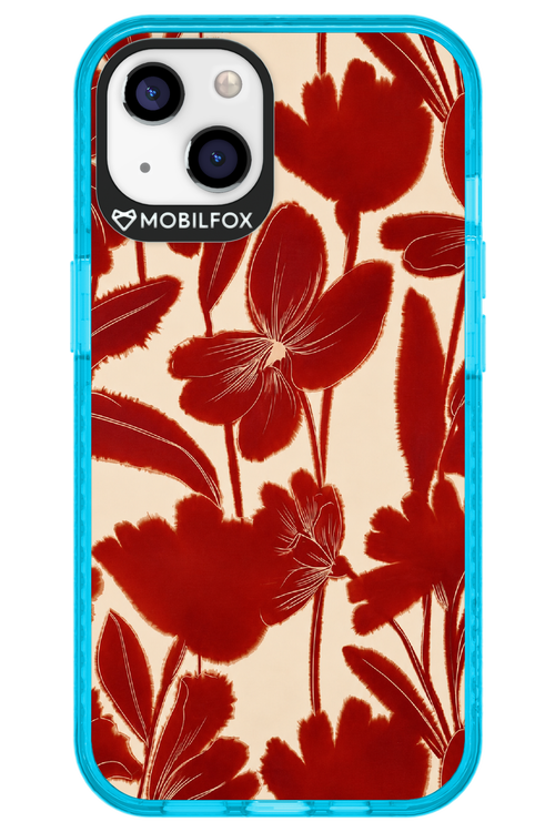 Burgundy Flowers 2.0 - Apple iPhone 13