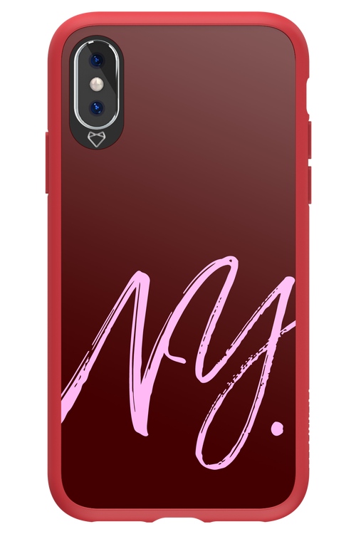 (Dark Blush) NY 2.0 - Apple iPhone X
