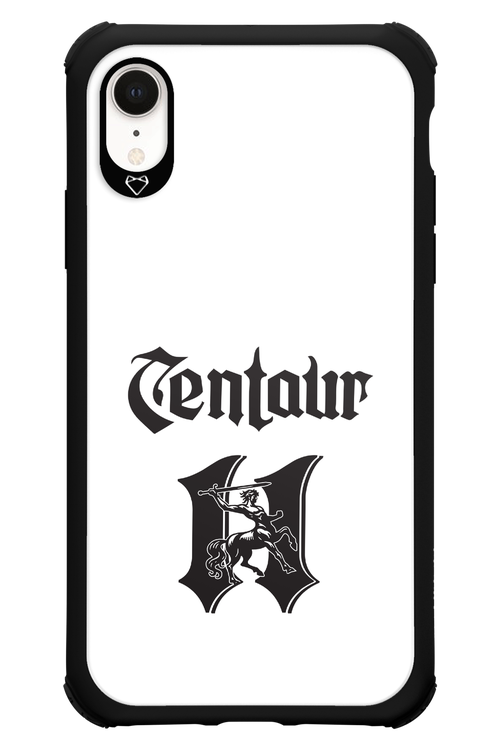 Centaur Logo White 2.0 - Apple iPhone XR