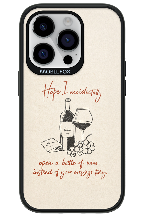 Bottle of wine 2.0 - Apple iPhone 14 Pro