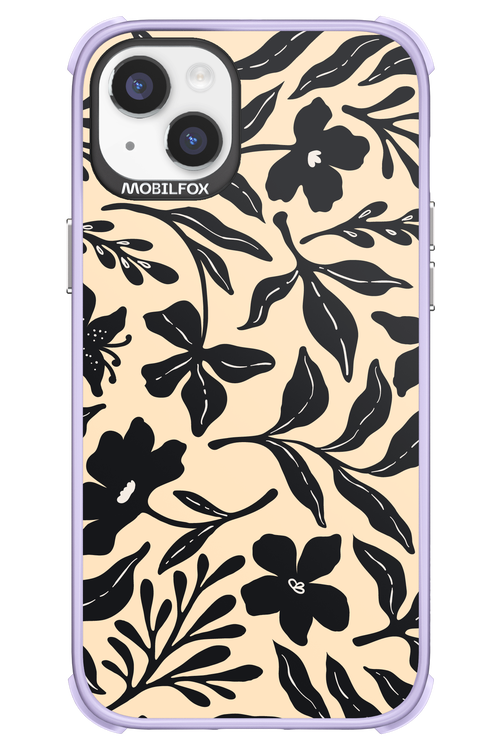 Black Flowers 2.0 - Apple iPhone 14 Plus