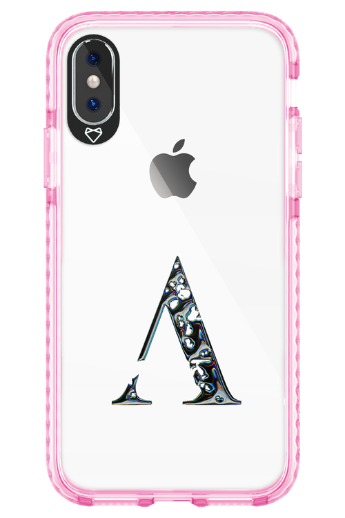 Azteca A Chrome Logo 2.0 - Apple iPhone X