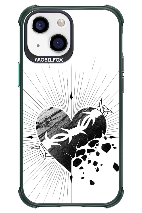 Fekete Szív 2.0 - Apple iPhone 13 Mini