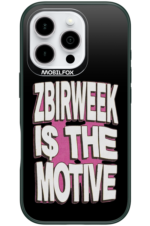 Motive (black) 2.0 - Apple iPhone 16 Pro