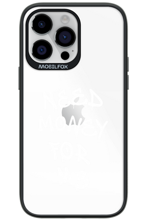 Need M3 Transparent White - Apple iPhone 14 Pro Max