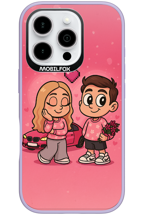 Pink Amour 2.0 - Apple iPhone 16 Pro