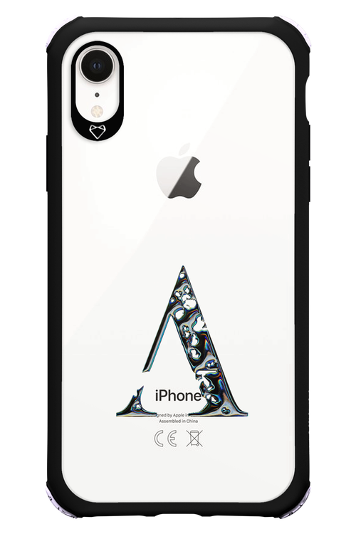 Azteca A Chrome Logo 2.0 - Apple iPhone XR