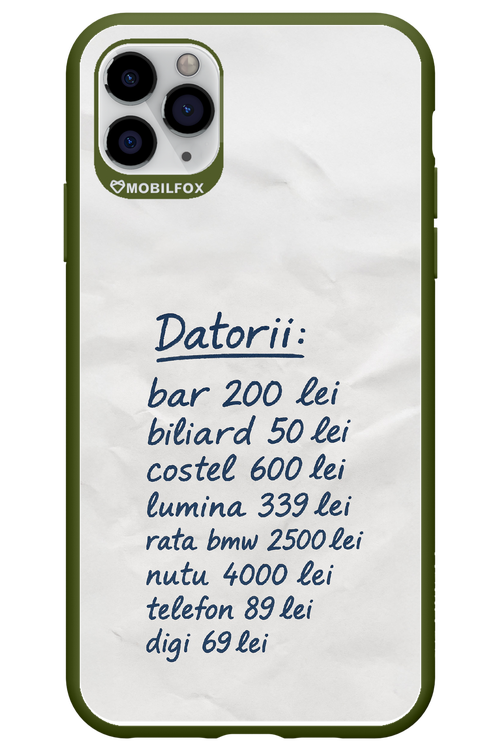 The List - Apple iPhone 11 Pro Max