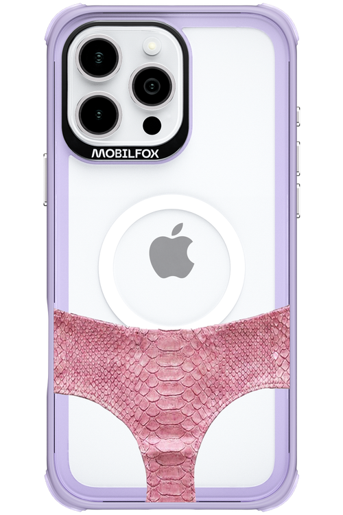 Snake Leather Panties Transparent 2.0 - Apple iPhone 16 Pro Max
