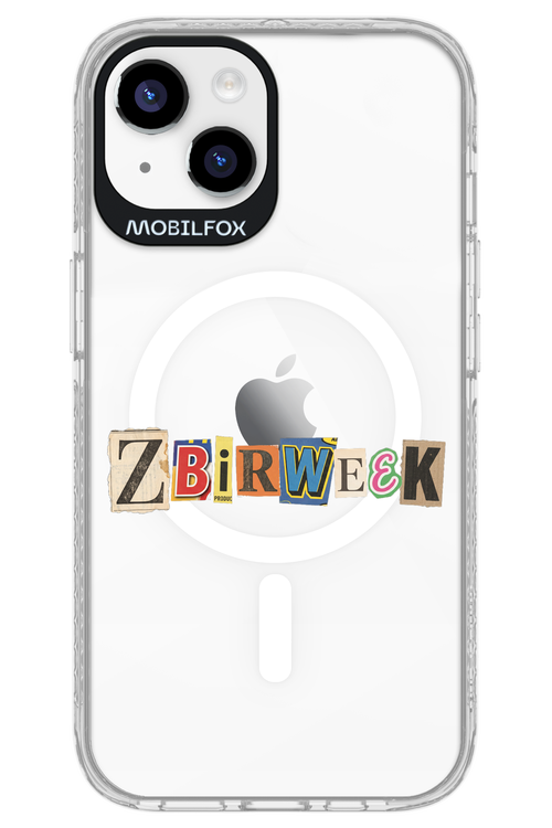 Zbirweek (transparent) 2.0 - Apple iPhone 14