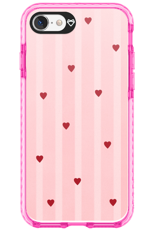 Red Little Hearts 2.0 - Apple iPhone SE 2020