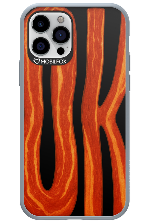 OK (Black-Red) - Apple iPhone 12 Pro