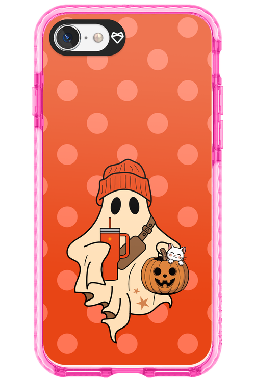 Ghost Girl (Orange) - Apple iPhone 8