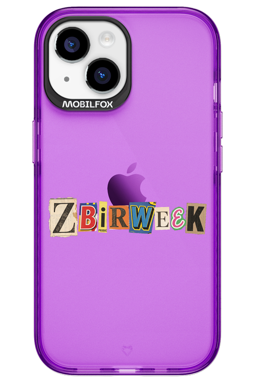 Zbirweek (transparent) 2.0 - Apple iPhone 15