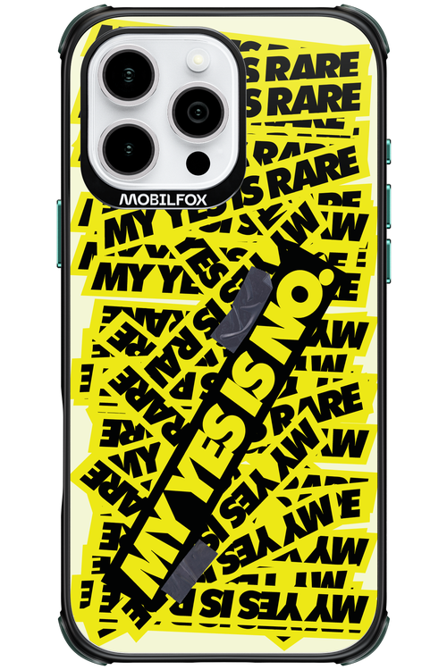 My yes is no 2.0 - Apple iPhone 16 Pro Max