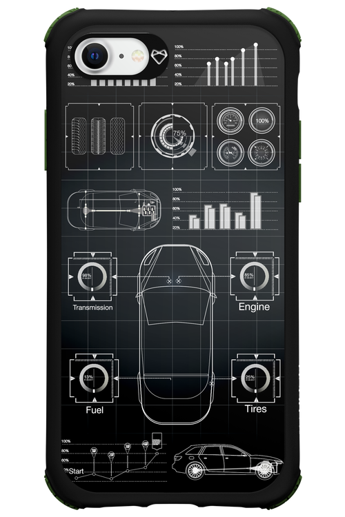 Cyber Grid 2.0 - Apple iPhone SE 2020
