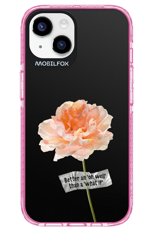 Flower Black - Apple iPhone 14