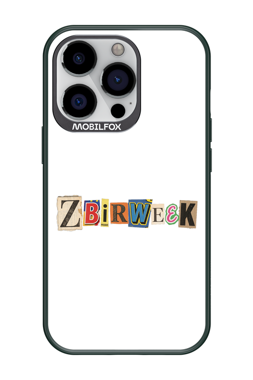 Zbirweek (white) 2.0 - Apple iPhone 13 Pro