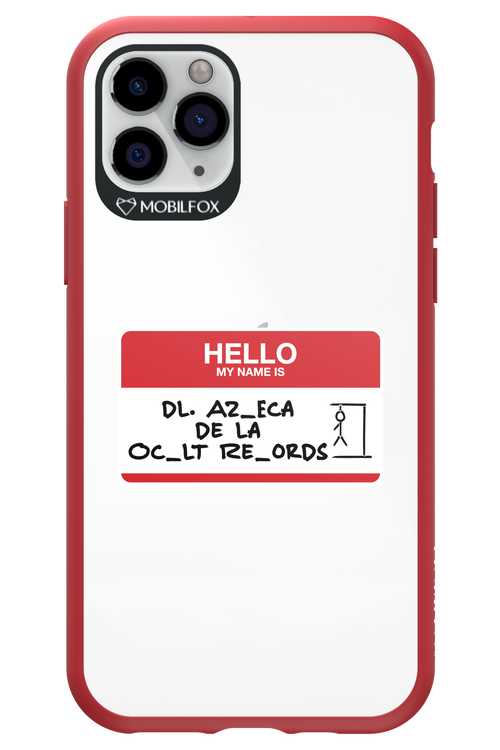 Hello My Name Is (nude) - Apple iPhone 11 Pro