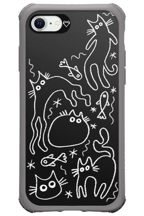 CHALK_CATS - Apple iPhone 8