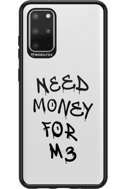 Need M3 Transparent Black - Samsung Galaxy S20+