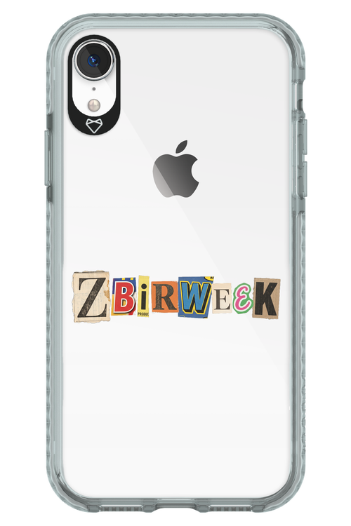 Zbirweek (transparent) 2.0 - Apple iPhone XR