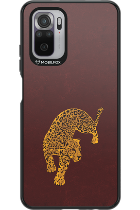 Burgundy Leopard - Xiaomi Redmi Note 10