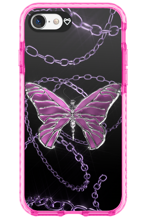 Butterfly Necklace - Apple iPhone 7