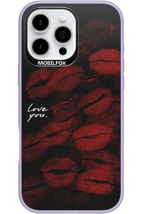 LOVE U BLACK 2.0 - Apple iPhone 16 Pro Max