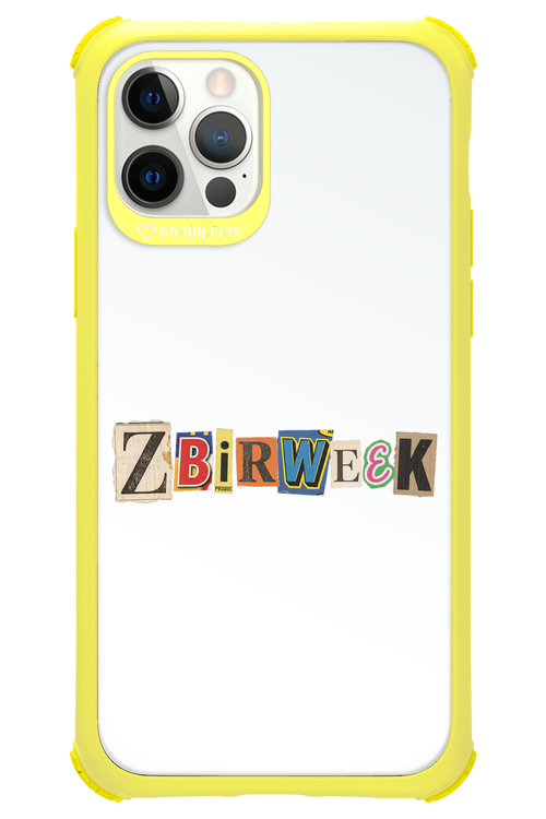 Zbirweek (white) 2.0 - Apple iPhone 12 Pro