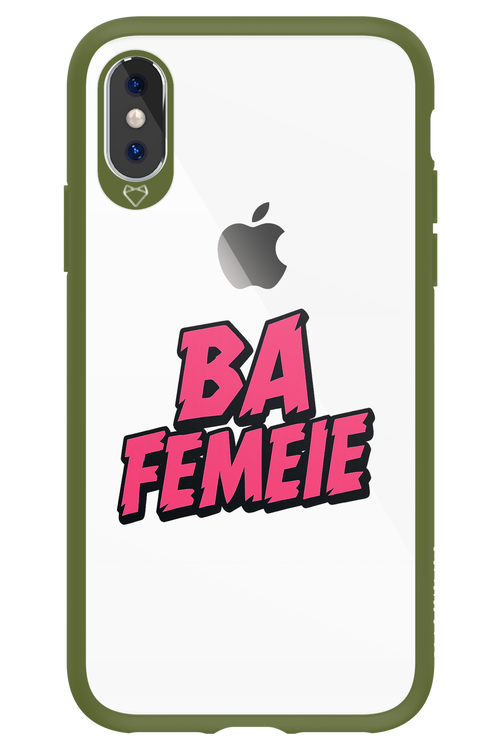 Ba F Pink - Apple iPhone X