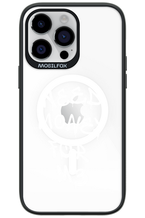 Need M3 Transparent White - Apple iPhone 14 Pro Max