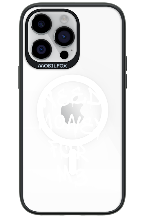 Need M3 Transparent White - Apple iPhone 14 Pro Max