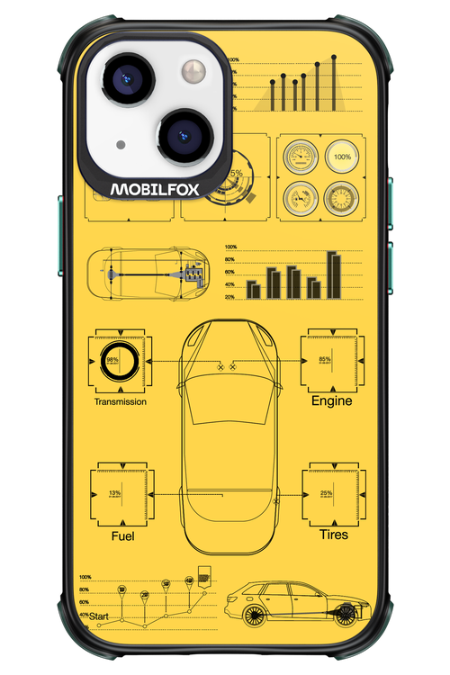 Grid Shift - Apple iPhone 13 Mini