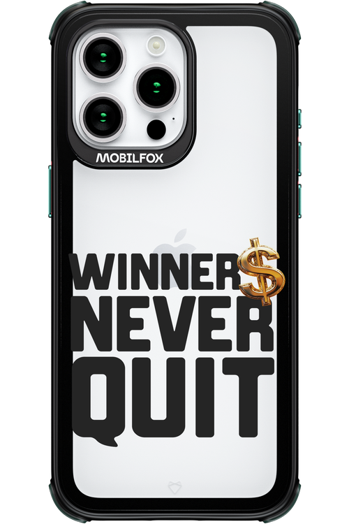 Winners Never Quit - Apple iPhone 15 Pro Max