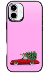 XMAS Car Pink - Apple iPhone 16 Plus