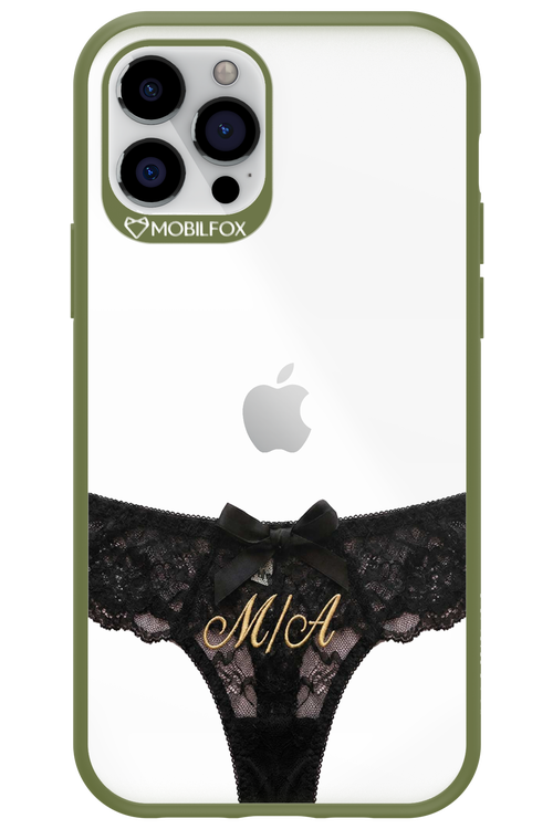 Black Panties Transparent 2.0 - Apple iPhone 12 Pro