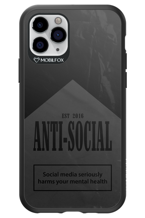 ANTI-SOCIAL (BLVCK) 2.0 - Apple iPhone 11 Pro