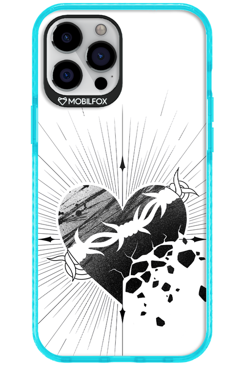 Fekete Szív - Apple iPhone 12 Pro Max