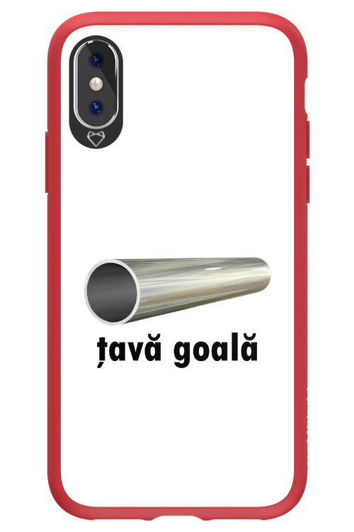 Țavă Goală White - Apple iPhone XS