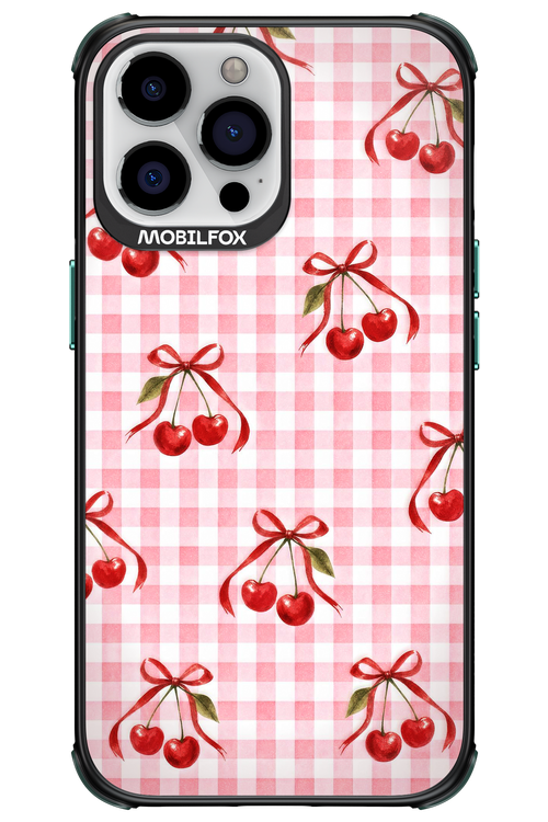 Pink Cherry Checked 2.0 - Apple iPhone 13 Pro Max