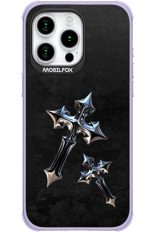 Chrome Crosses - Apple iPhone 15 Pro Max